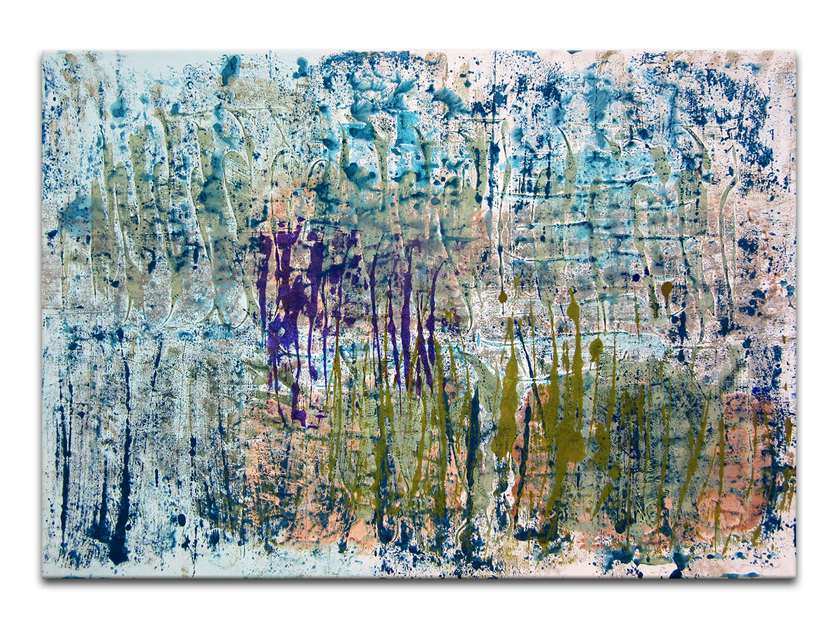 Moderne slike u galeriji MAG - apstraktna slika Prirodni odabir akril na hameru 100x70 cm
