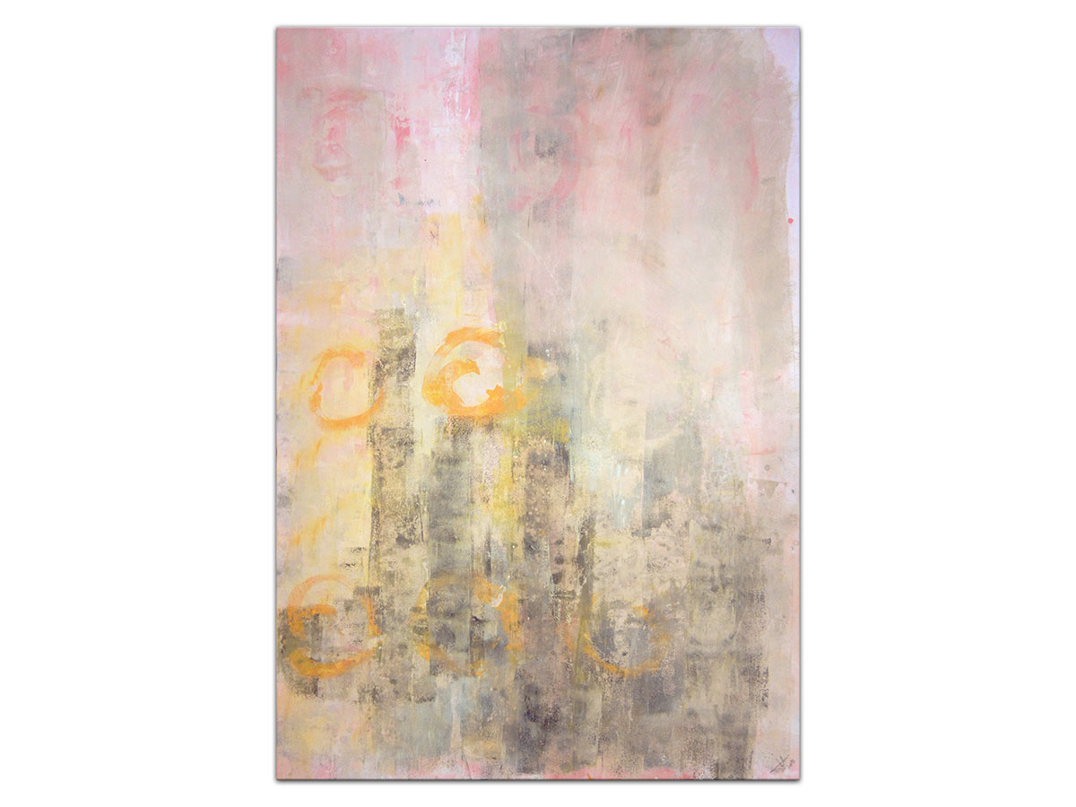 Moderne slike u galeriji MAG - apstraktna slika Ljubavna jutra III akril na hameru 100x70 cm