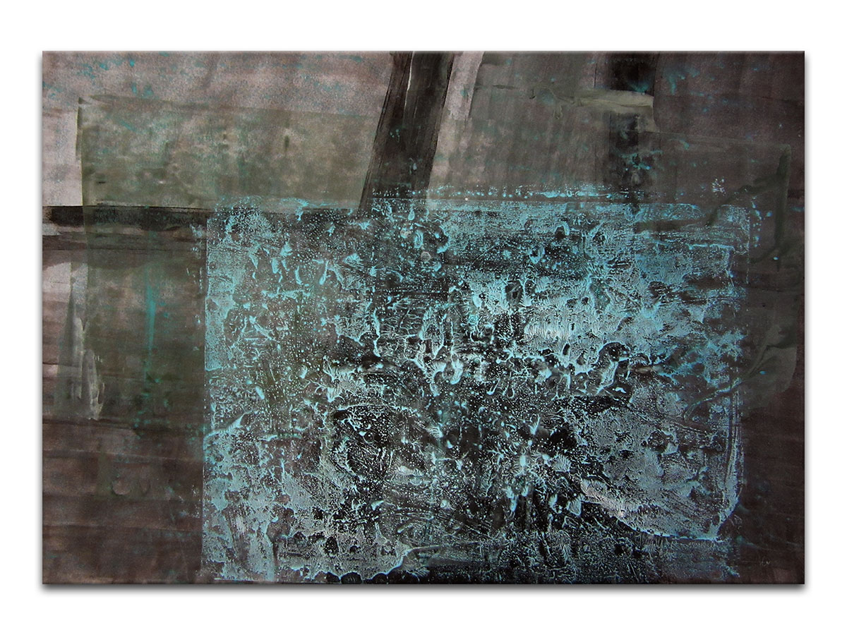 Moderne slike u galeriji MAG - apstraktna slika Apstraktne sjene akril na hameru 100x70 cm